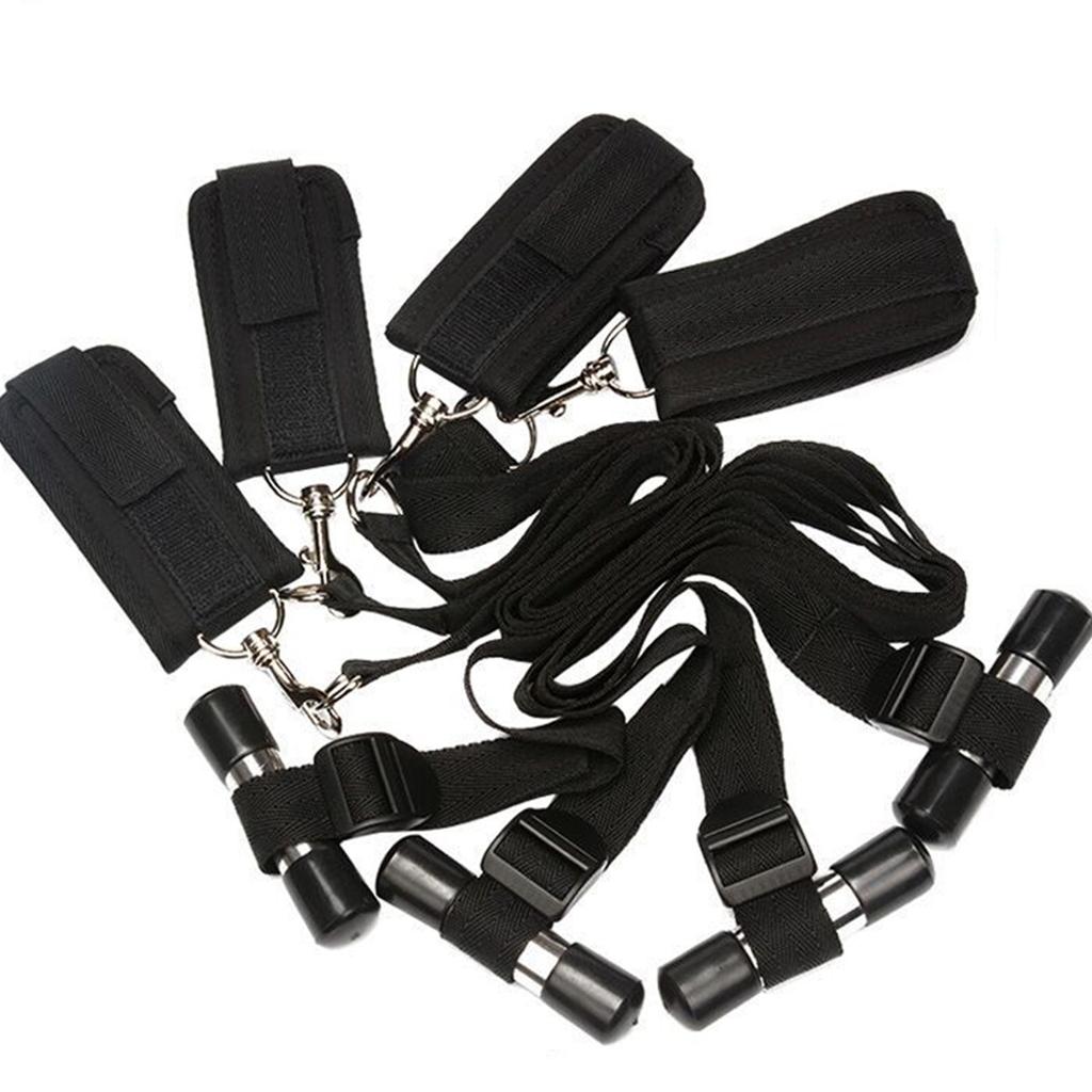 Sex Door Hang Handcuff  Door Sex Swing Hand Leg Restraint Cuffs Female SM Slave Sex Toy Couple Adult Foreplay Handcuffs Set