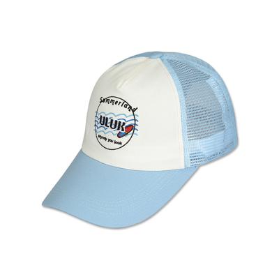 ULUK Summerland Embroidered Mesh Ball Cap_Sky Blue