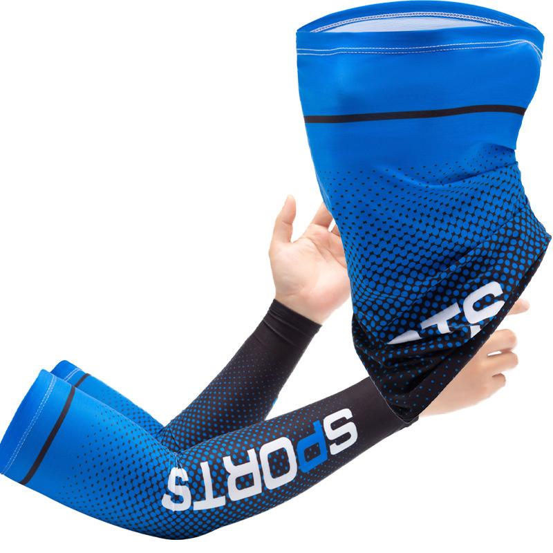 Eisseidenärmel Sonnenschutzmanschette UV-Sonnenschutz Armstulpen Anti-Rutsch Männer Frauen Lange Handschuhe Outdoor Cool Sport Radfahren