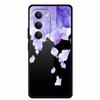 Glas-Rückseite für Xiaomi Redmi 15 4G Cartoon Niedlich Weicher Stoßfänger Harte Gehärtete Glas Hülle für Xiaomi Redmi 15 5G Hülle 6,9" Schale
