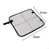 600D Oxford Waterproof Sitting Mat 35x31x1cm Versatile with Carabiner Ground Portable for Picnic