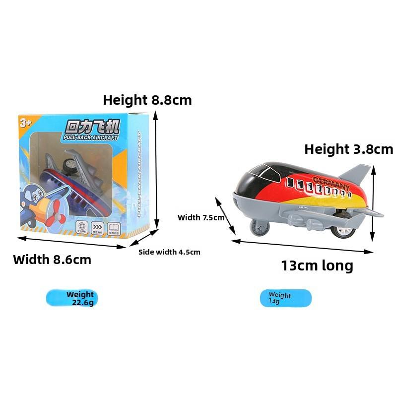 Mini Simulation Inertia Graffiti Airplane Children Toy For Entertainment Kid