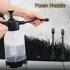 2pcs Long Foam Nozzle Windproof Car Wash Nozzle Fountain Spray Nozzle  Spray Bottle
