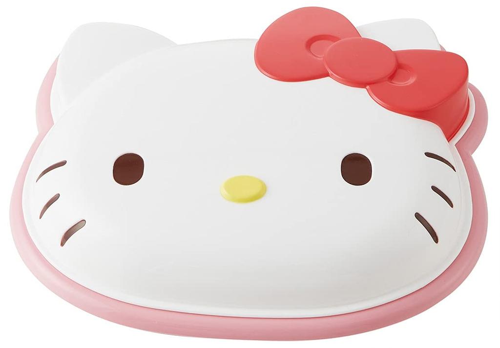 Skater Die-Cut Lunch Plate with Lid, Hello Kitty Snack Time, Sanrio LUPD2-A