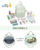 Bag Capacity 18 Mom With Thermal Large Diaper Changing Hanging Baby Items Preparation for Childbirth [Sea choice] Mother's Backpack, Mother's (Large /