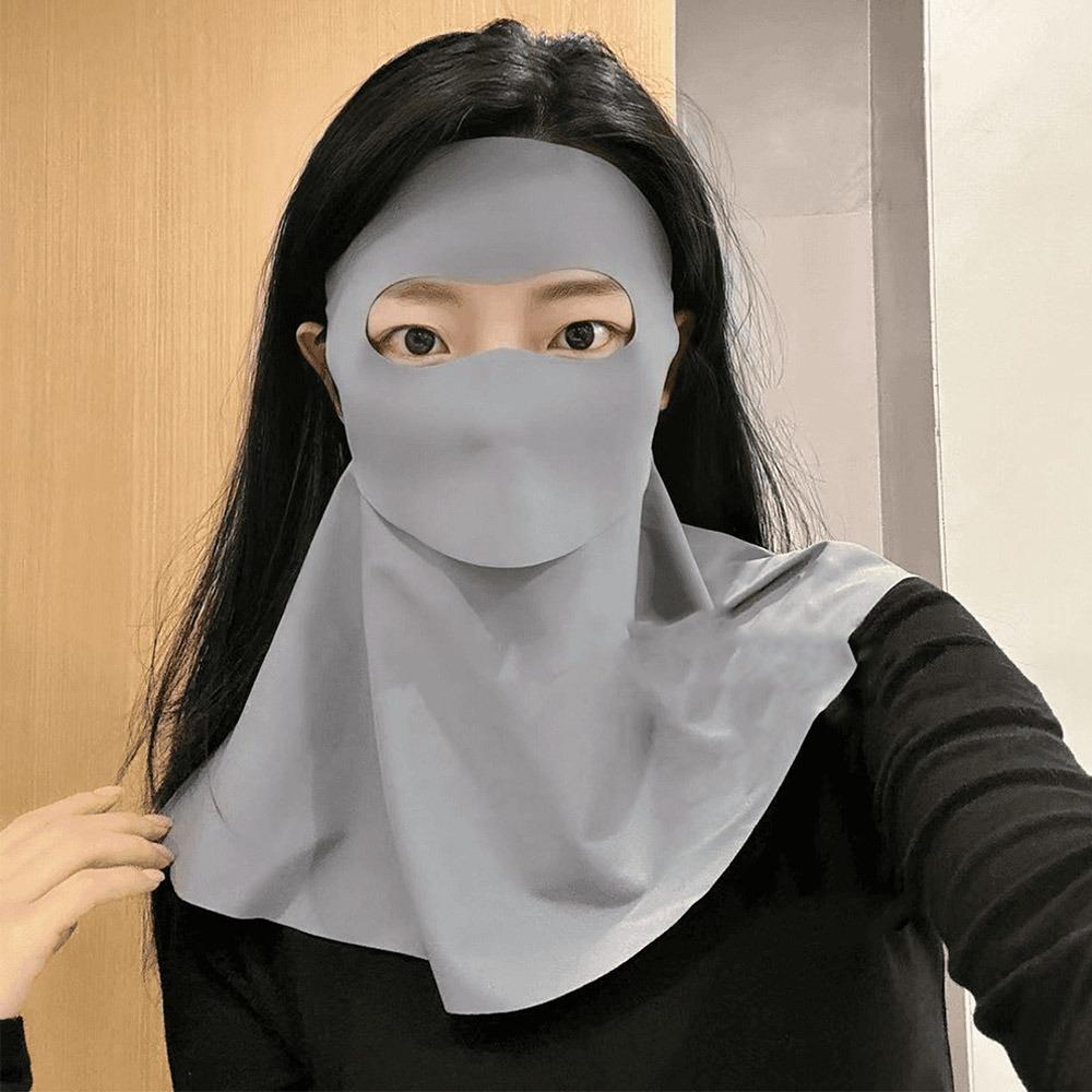 Windproof Summer Mask Sun Protection Neck Gaiter Scarf Fashion Neck Wrap Cover  Running