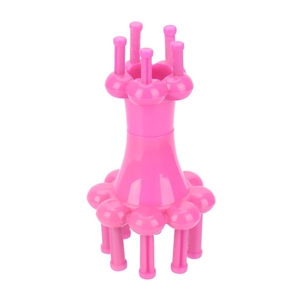 1 Set DIY Weaving Tool Double Head Alternative Flower Arranger Hand Craft Tool Knitting Doll Spool Loom Knitter