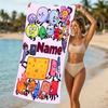 Customizable Personalized Beach Towels Nanimate Insanity Themed designs.Suitable for the Beach, Yoga, Sports;ideal As Beach Accessories