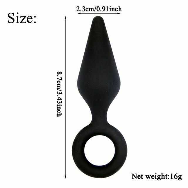 Silikonowe Dildo Analne Zestaw Korków Analnych Trening Fetysz Niewibrujące Korki Analne