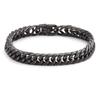 Mens Titanium Steel Cuban Link Bracelet Retro Bold Style Accessory