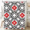 Elegant Floral Shower Curtain Rustic Boho Style with Peacock Design 3D Printed Waterproof Bath Mat Set for Bathroom Decoration