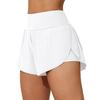 CHARMLEAKS Pantaloncini da bagno da donna Pantaloncini da bagno con spacco laterale Pantaloncini da surf 2 in 1 con tasche sul fondo