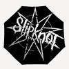 1PC Slipknot Band Logo Automatic Open/Close Umbrella, 8-Rib Sturdy Frame, Lightweight Portable Umbrella, Commute, Business - Ideal Gift for Friend, Vi