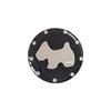 Creative Puppy Mirror Telescopic Desktop Watching Drama Mobile Phone Airbag Holder Paste Simple Rhinestone Solid Color Round Ring Ring
