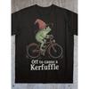Vintage 90'S Pirate Frog T-Shirt with Ironic Meme Quote - Overstimulated Humor Graphic, Retro Casual Round Neck Tee for Meme Culture Outfits