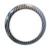 AIFR4 Car Rear Badge Logo Emblem Ring Trim Decorative Cover Sticker For BMW 1 Series M135i M140i F20 F21 Trunk Door Decoration
