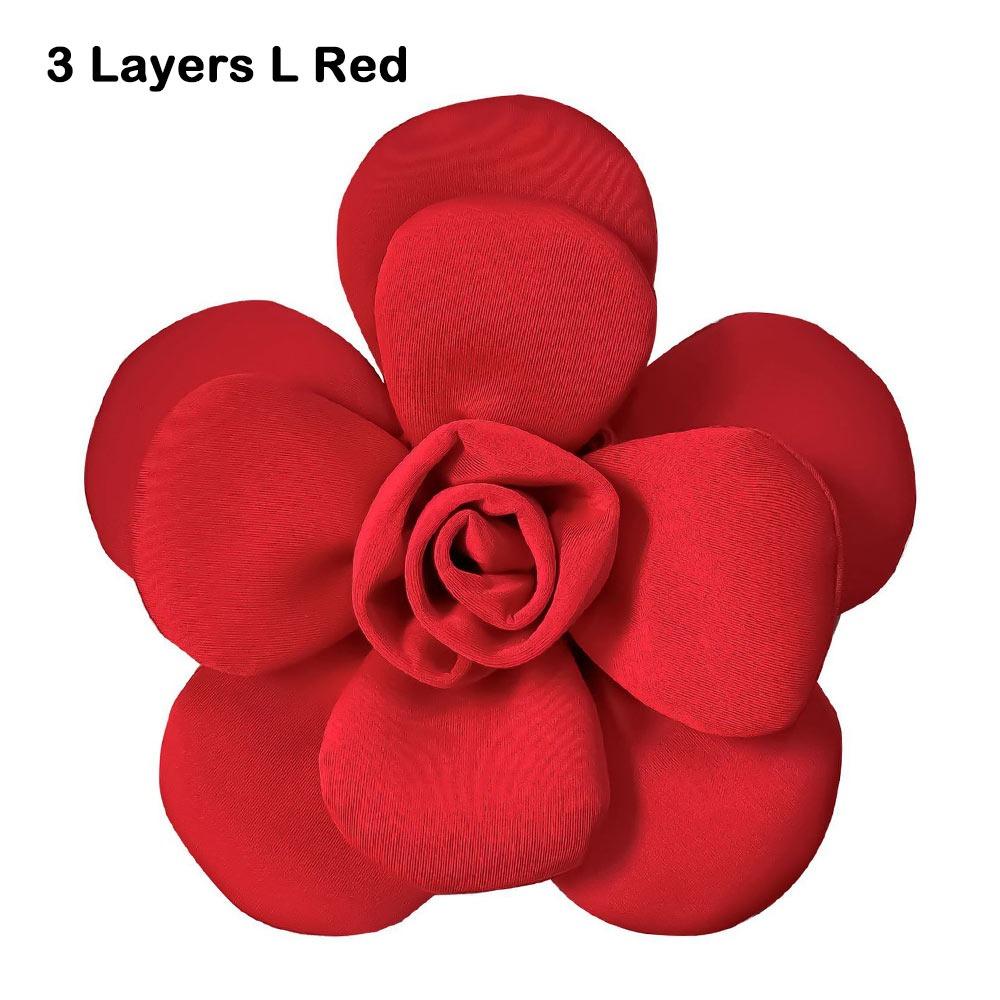 Fashion 3D Chest Flower Large Size DIY Brooch Accessories Exquisite Removable Dress Decoration Wedding Dress Clothes Decoration