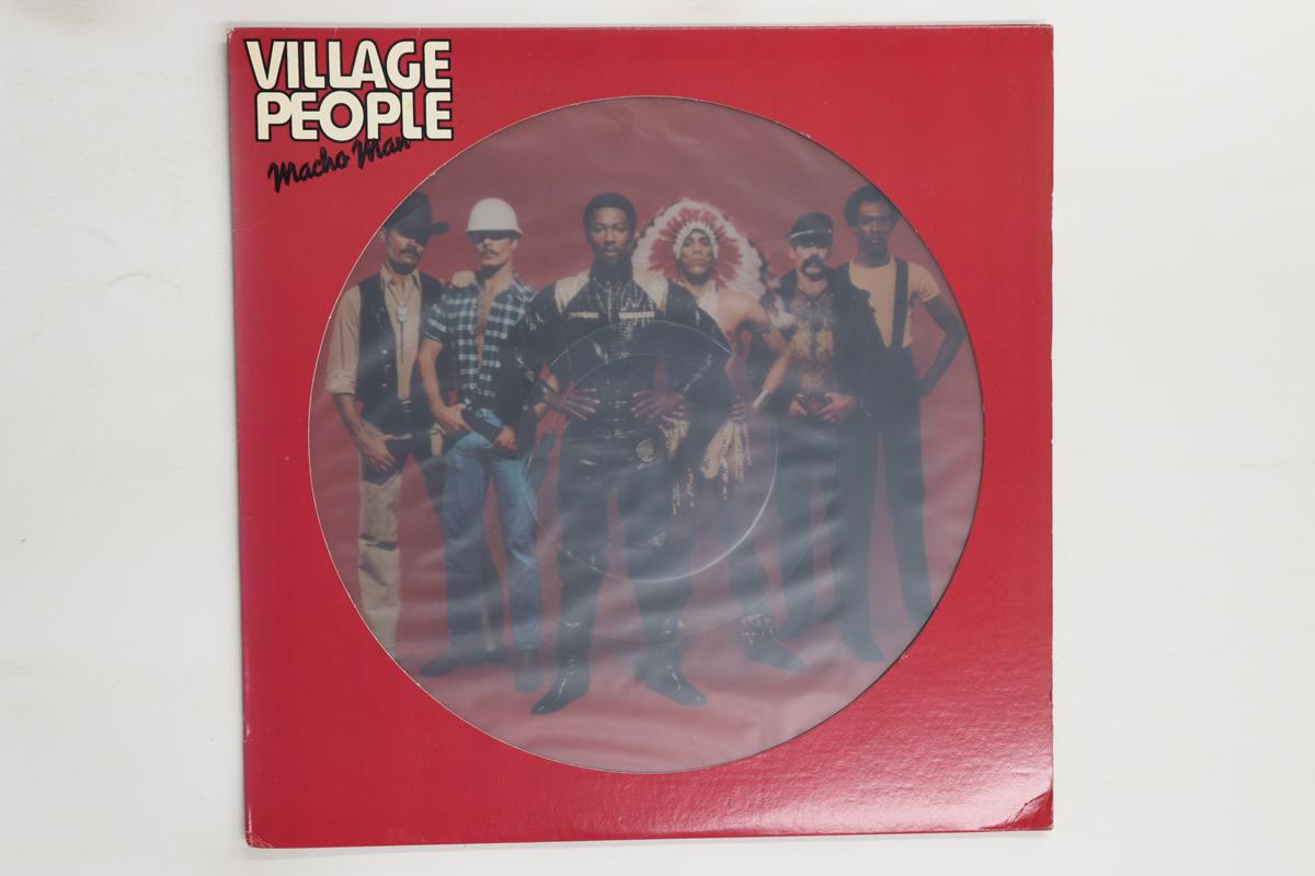 LP Record VILLAGE PEOPLE  Macho Man NBPIX7096 CASABLANCA 1978 US SoulFunk Used
