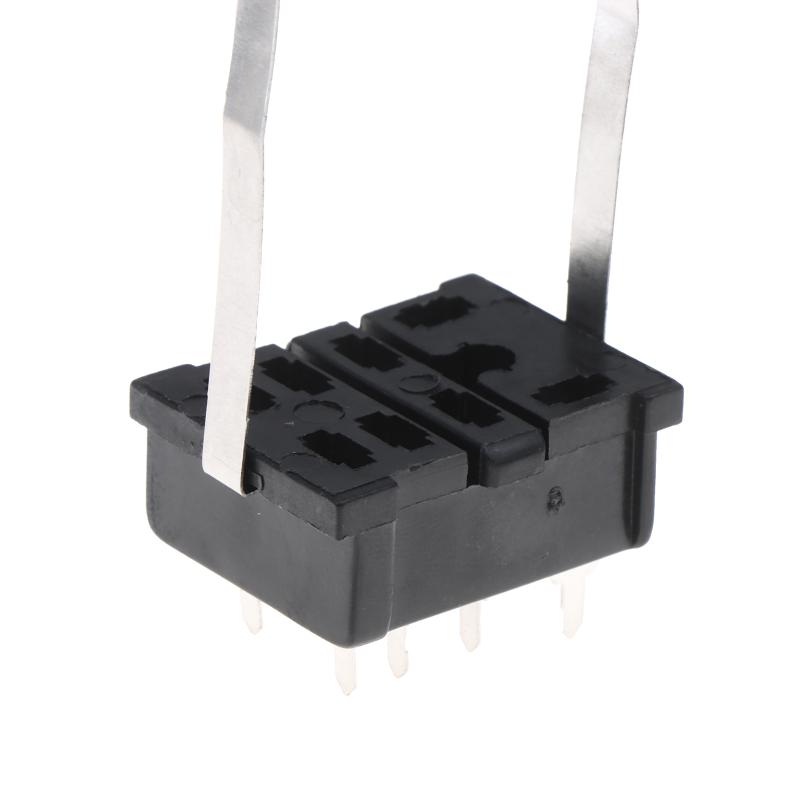 Pcb Mount Relay Socket Base Pt08-0 Pt14-02 Py14-02 8-Pin 14-Pin Solder Type Relay Holder For Intermediate Relays