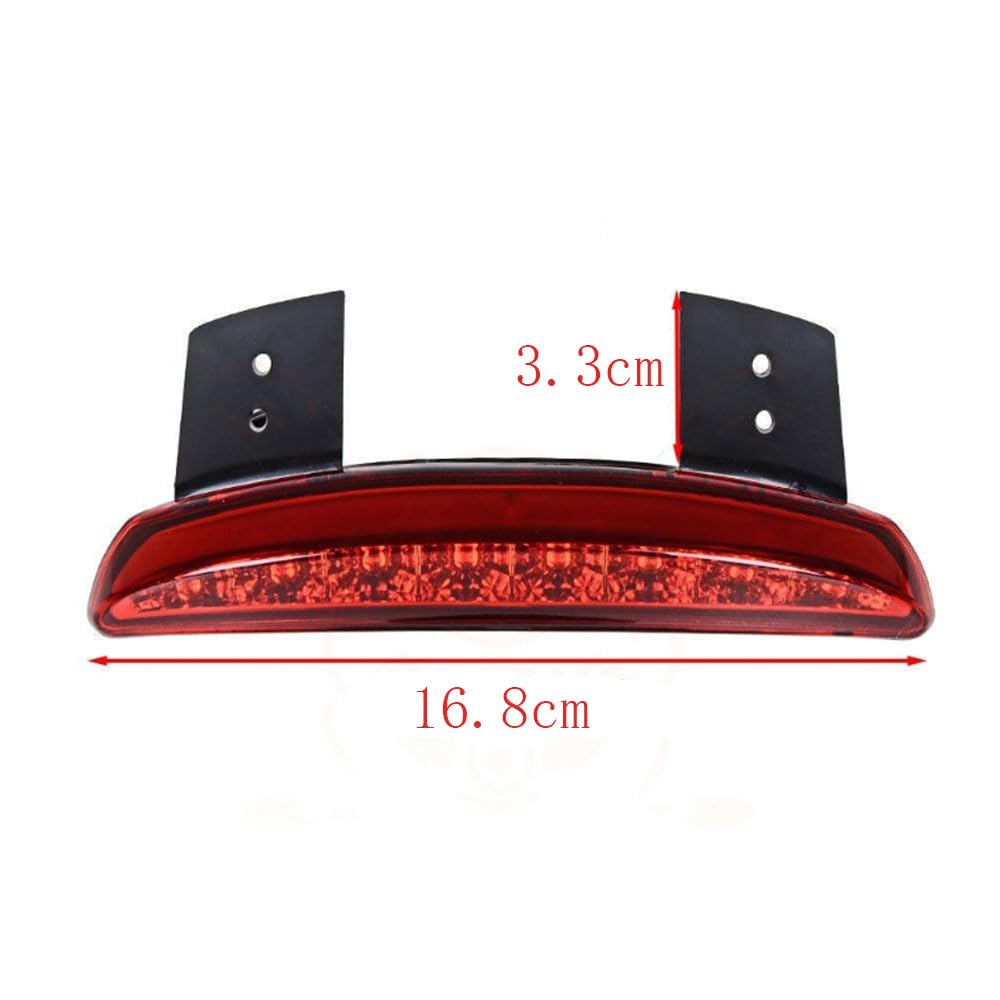 SZYUMO Motorcycle LED Red Stop Brake Rear Tail Light Motorcycle