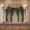 1 Luxurious Baroque-style Party Background - Elegance for Weddings Anniversaries and Special Events