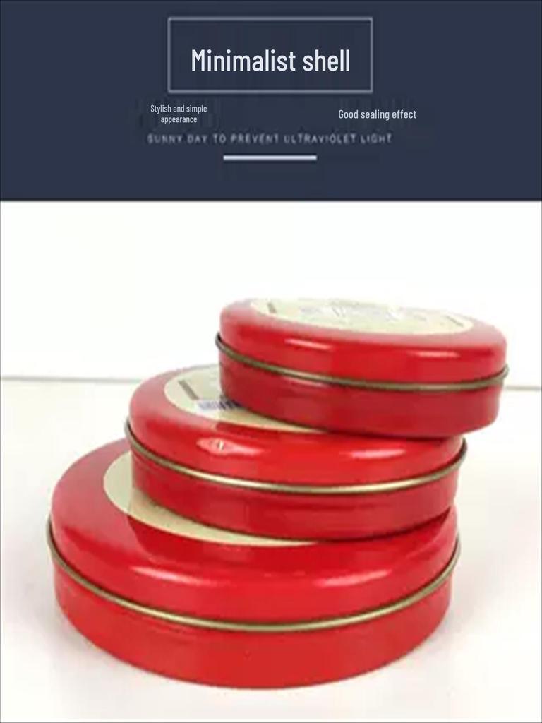 Red Quick-Dry Ink Pad for Stamping, Crafting, and Contracts