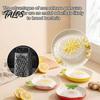 Small Hand Grinder Ceramic Garlic Grater Plate, with Leaf Handle Design, Manual Kitchen Mincer Easy Cleaning Grinding Tool, for Ginger And Lemon