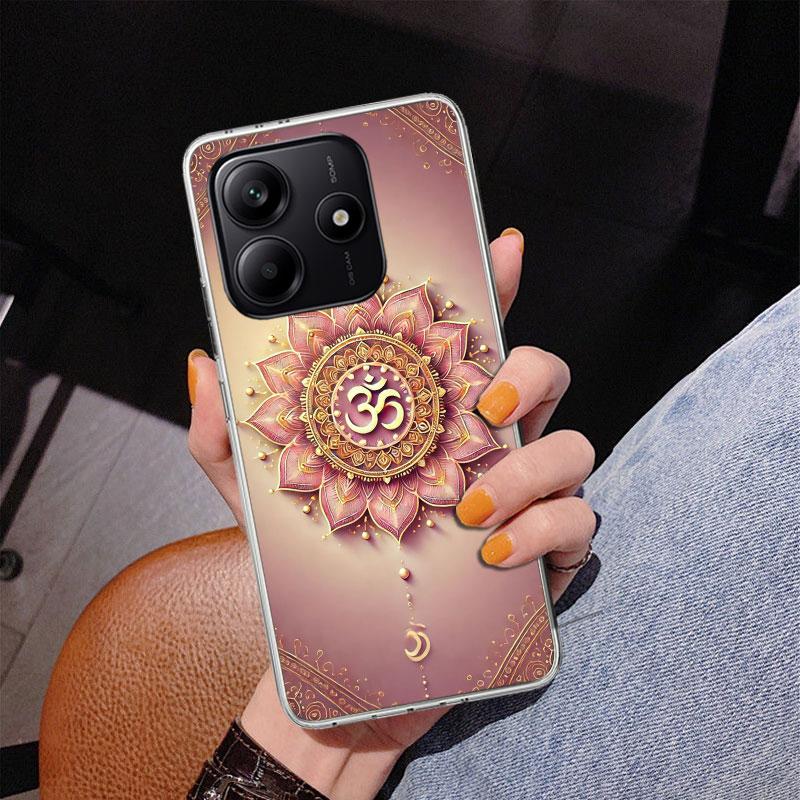 

Mandala Chakra Insist Yoga Phone Case For Xiaomi Redmi Note 15 14 13 12S 12 11 Pro Plus 14S 11S 11E 10 10S 11T 5G Personalized C Redmi Note 14 Pro 4G
