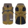Dog-Friendly Warm Down Jacket, Thickened PP Cotton Filling, Back Opening, Easy On/Off.