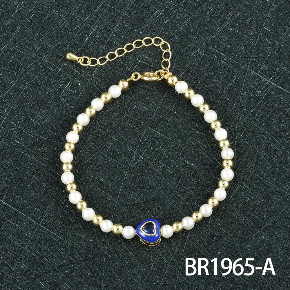 Sweetheart Pearl Bead Bracelet - Fashionable Light Luxury Versatile Shell Jewelry