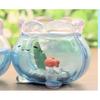Latest Product In Stock Transparent Small Transparent Goldfish Tank Jun Expression  Desktop Decoration Cute Birthday Present