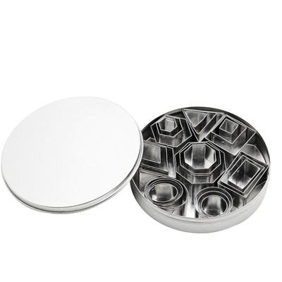 Mini Cookie Cutters Set, Stainless Steel Cake Molds,Children's DIY Biscuit Mold, Pastry,Dough,Pies,Fondant,Clay, 24 Pcs