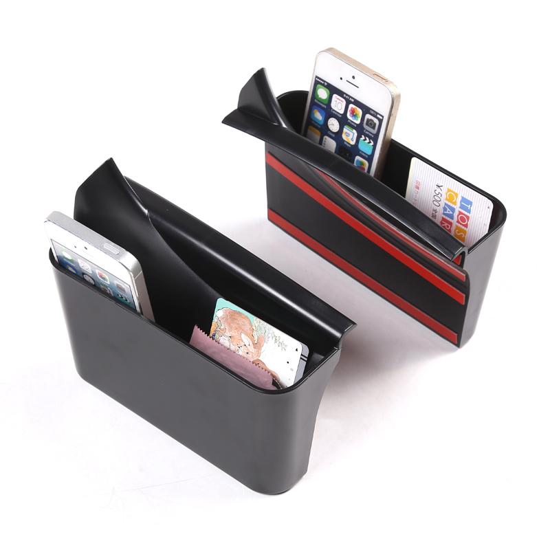 For Infiniti G25 G37 2009-2013 ABS Black Car Gear Shift Panel Side Storage Box Container Organizer Tray Interior Car Accessories