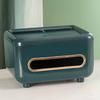 Desktop Tissue Box Multifunctional Home Tissue Dispenser Remote Control   Box for Living Room Restaurant