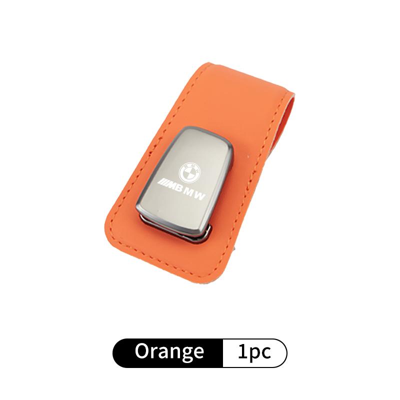 Car Sun Visor Sunglasses Clip Ticket Card Organizer Holder For BMW G30 G20 M3 M5 E91 E92 E93 E36 E70 X3 X4 X5 X1 E39 F30 WT5
