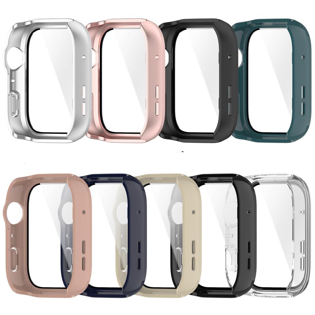 PC+Glass Protective Case For Huawei Watch Fit 4/Fit4 Pro Full Screen Protector Shell Frame Cover