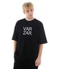 Bajal Original White Big Logo Short Sleeve T-Shirt Black