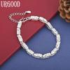 925 Sterling Silver Fashion Jewelry Heart Bracelet