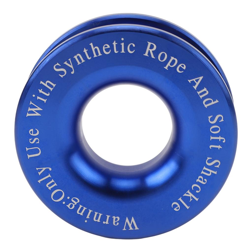 Kladka pro vyprošťování pomocí navijáku, hliníková slitina, 17637 liber, Kladka pro vyprošťování navijákem, Tažný kroužek pro ATV UTV SUV nákladní automobil