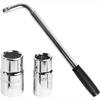 With Sockets Lug Wrench Spanner 21/23mm Car Repair Tools Spanner Lug Wheel Wrench  Car Repair
