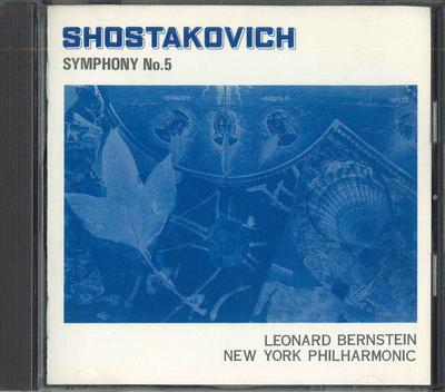 CD LENARD BERNSTEIN - Shostakovich Symphony No.5 FCCC30149 SONY Japan Classical Used