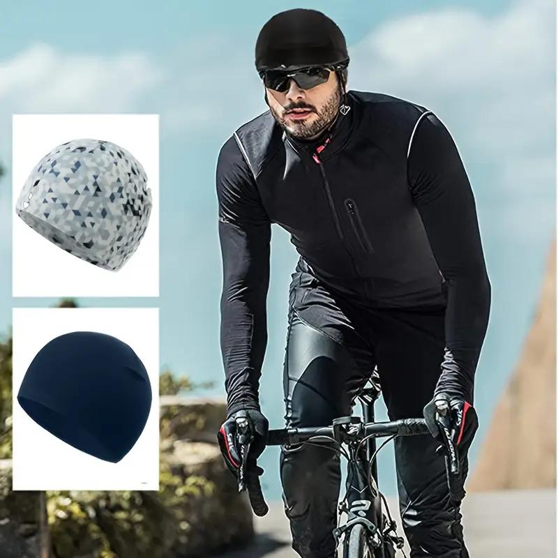 Cooling Skull Cap Helmet Liner Sweat Wicking Cycling Running Hat for Men Women Cap Quick Dry Anti-UV Sports Hat Cooling Hat
