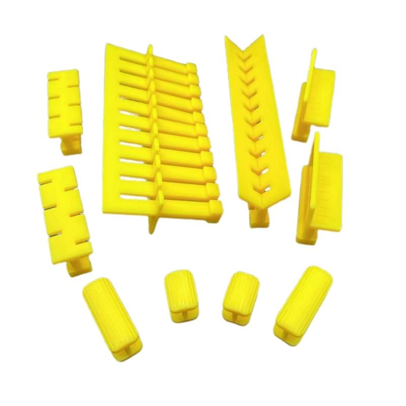 Instrument de reparare a daunelor mașinii Lipici de 90 de grade File Dent Extractor File lungi de nailon, îndepărtare a denturilor lungi