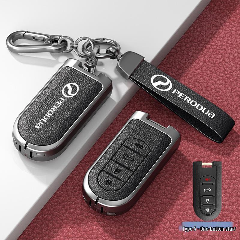 Universal Car Key Case: Fits PERODUA & Toyota Remotes, Key Shell Protection for Men & Women