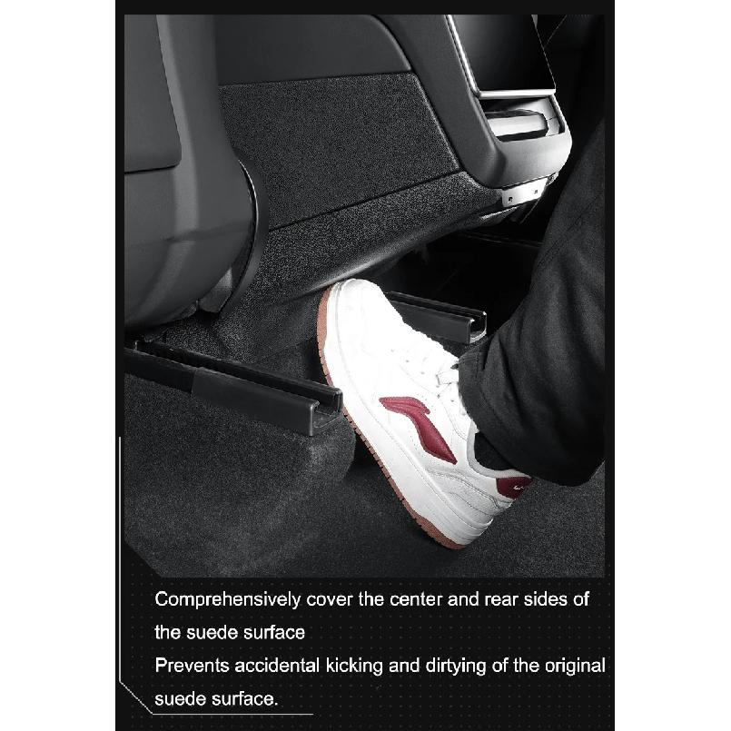 For Tesla Model Y Juniper Center Console Side Anti Kick Mats Model Y 2025 Full Cover Pad Rear Seat Kick Protection Mat TPE Cover