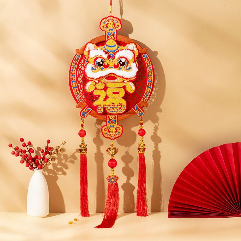 Traditional Hanging Decoration Three-dimensional Spring Festival Pendant  Chinese New Year