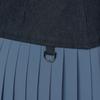 J Jane Heart Shaped Pleated Skirt (Denim)