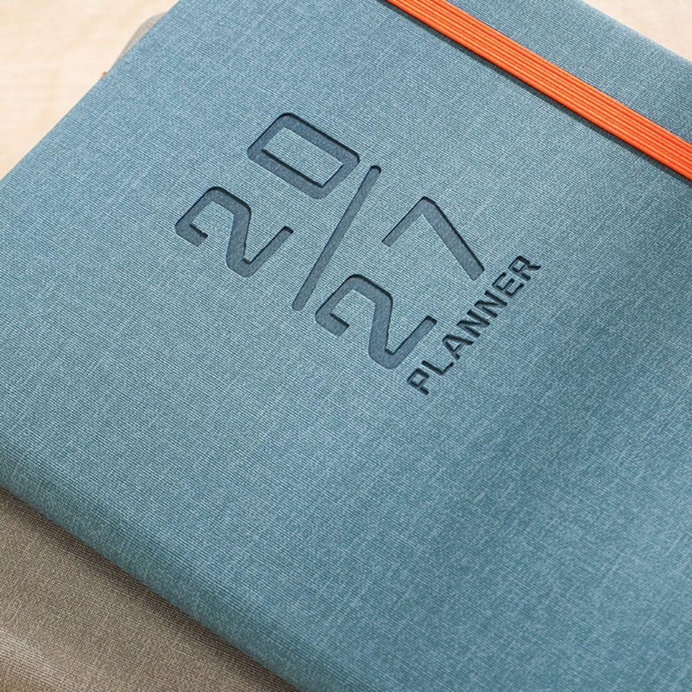 English A5 Agenda Planning Notebook Wear-resistant Office Work Planner School Office Supplies