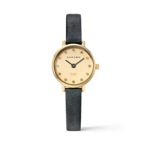 [CARVEN Watch] CARVEN Watch Women's Leather Watch CV623-YE/R.GN