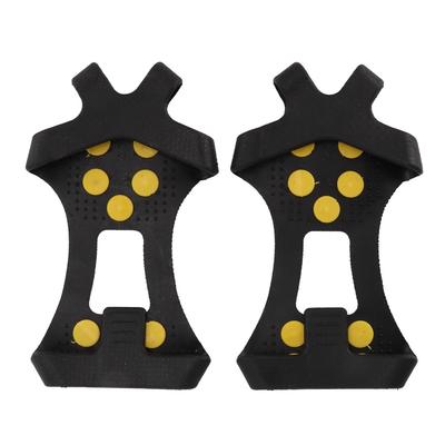 10 Steel Studs Snow Grips Durable Steel Anti-Slip Crampons Long-lasting Traction Cleats  Hiking